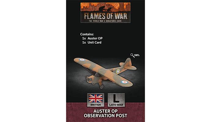 Flames of War: British Auster Observation Post (Late War)