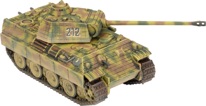Flames of War: German Panther Tank Platoon (Late War)