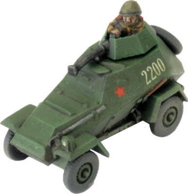 Flames of War: Soviet BA-64 Armoured Car Platoon (Late War)