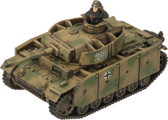 Flames of War: German Panzer III (Late) Tank Platoon (Mid War)