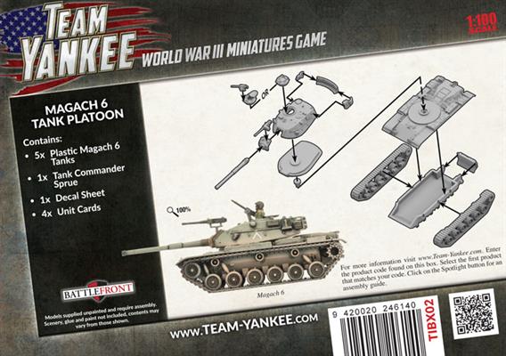 Team Yankee: Magach 6 Tank Platoon
