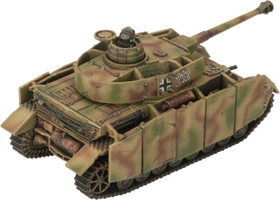 Flames of War: German Panzer IV (Late) Tank Platoon (Mid War)