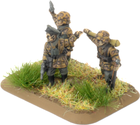 Flames of War: German Armoured SS Panzergrenadier Company HQ (Late War)