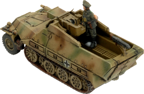 Flames of War: German Gun Platoon / Mortar Section (Late War)