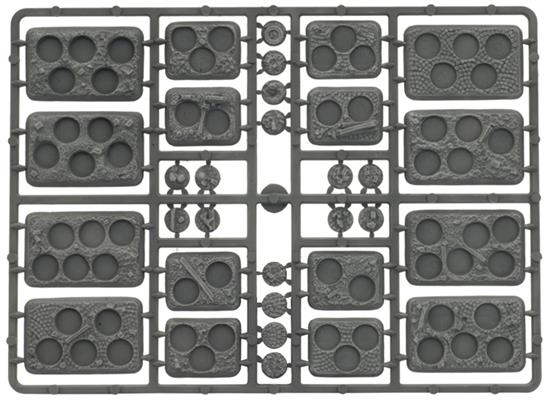 Flames of War: Soviet Plastic Bases - Rubble