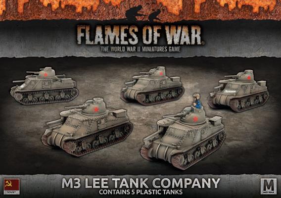 Flames of War: Soviet M3 Lee Tank Company (Mid War)