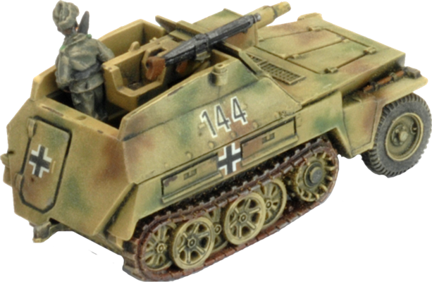 Flames of War: German SD KFZ 250 Scout Troop (Late War)