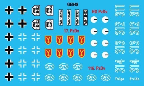 Flames of War: German Gun Platoon / Mortar Section (Late War)