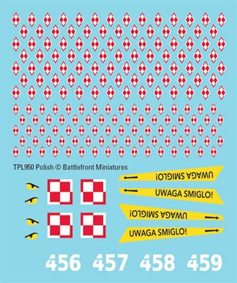 Team Yankee: Polish Decals