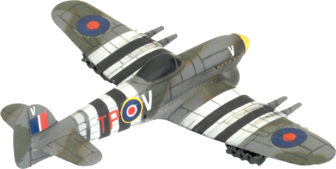 Flames of War: British Typhoon Fighter Flight (Late War)