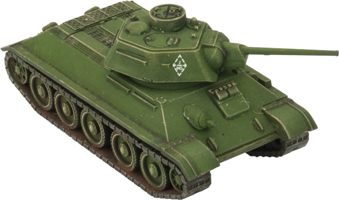 Flames of War: Soviet T-34 Tank Company (Mid War)