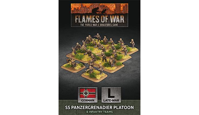 Flames of War: German SS Panzergrenadier Platoon (Late War)