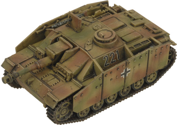 Flames of War: German StuG (Late) Assault Gun Platoon (Mid War)