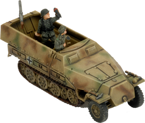 Flames of War: German Gun Platoon / Mortar Section (Late War)