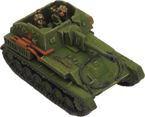 Flames of War: Soviet SU-76 Light SP Battery (Mid War)