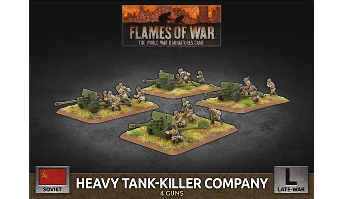 Flames of War: Soviet Heavy Tank-Killer Company (Late War)