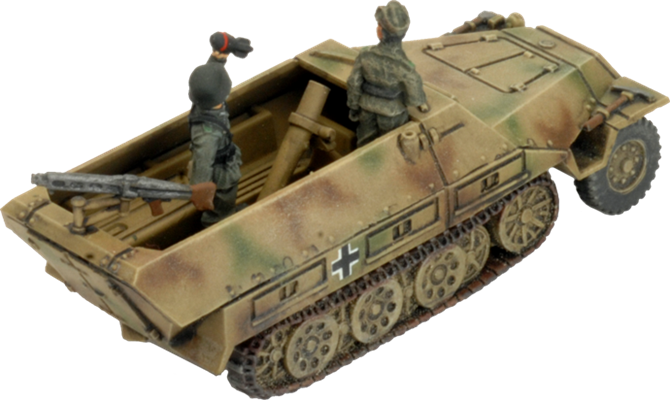 Flames of War: German Gun Platoon / Mortar Section (Late War)