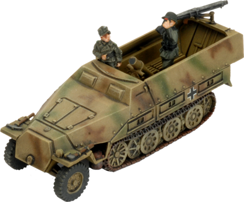 Flames of War: German Gun Platoon / Mortar Section (Late War)