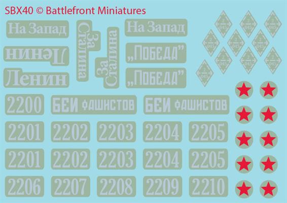 Flames of War: Soviet M3 Stuart Tank Company (Mid War)