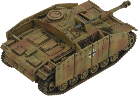 Flames of War: German StuG (Late) Assault Gun Platoon (Mid War)