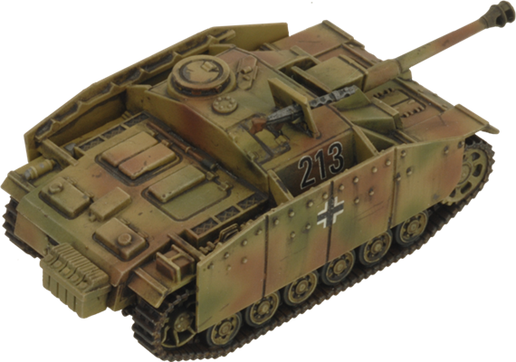 Flames of War: German StuG (Late) Assault Gun Platoon (Mid War)