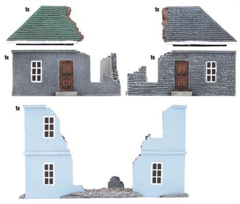 Battlefield in a Box: Ruined Building