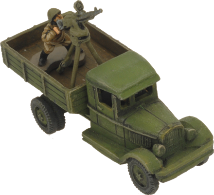 Flames of War: Soviet DShK AA MG Platoon (Mid War)