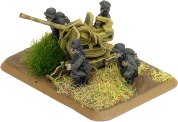 Flames of War: German SD KFZ 10/4 Light AA Platoon (Late War)