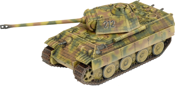 Flames of War: German Panther Tank Platoon (Late War)