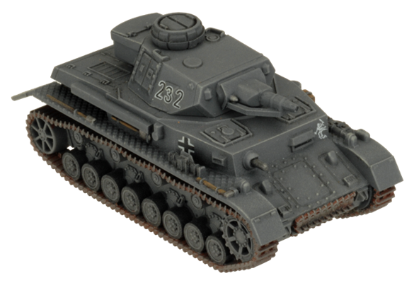 Flames of War: German Panzer IV Platoon (Mid War)