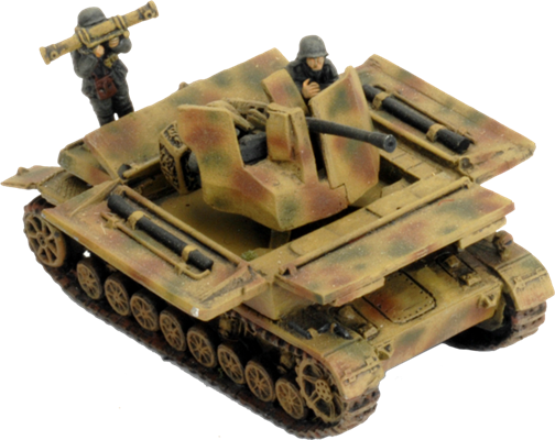 Flames of War: German Möbelwagen AA Tank Platoon (Late War)