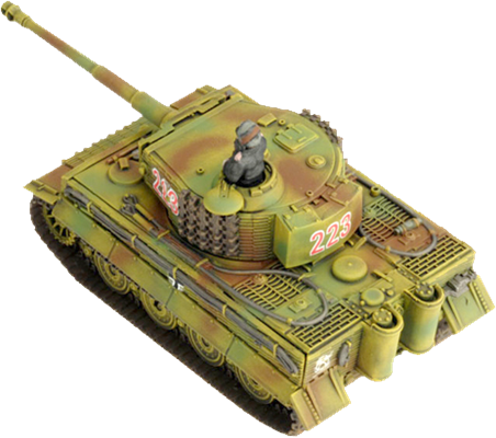 Flames of War: German Tiger Tank Platoon (Late War)
