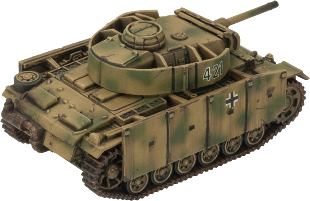 Flames of War: German Panzer III (Late) Tank Platoon (Mid War)