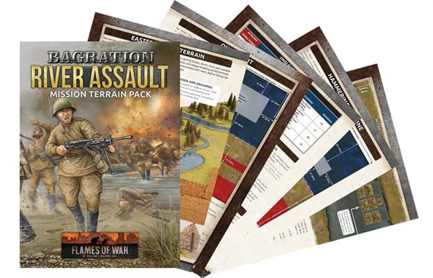 Flames of War: Bagration - River Assault Mission Terrain Pack