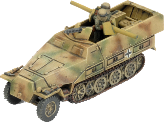 Flames of War: German SD KFZ 251 Flamethrower Platoon (Late War)