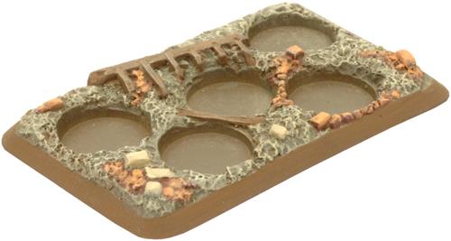 Flames of War: Soviet Plastic Bases - Rubble