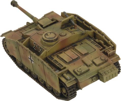 Flames of War: German StuG (Late) Assault Gun Platoon (Mid War)