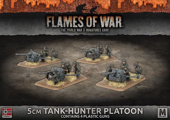 Flames of War: German 5cm Tank-Hunter Platoon (Mid War)