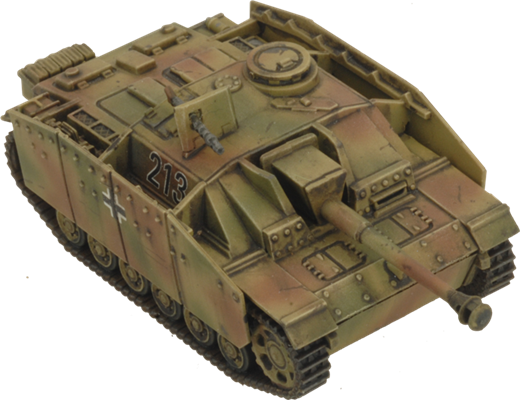 Flames of War: German StuG (Late) Assault Gun Platoon (Mid War)
