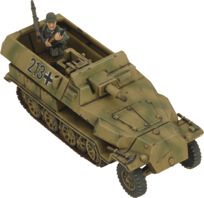 Flames of War: German SD KFZ 251 Half-Tracks (Mid War)
