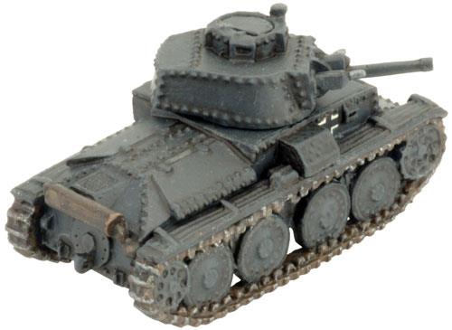 Flames of War: German Panzer 38(t) E/F (Uparmoured)  (Early War)