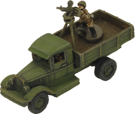 Flames of War: Soviet DShK AA MG Platoon (Mid War)