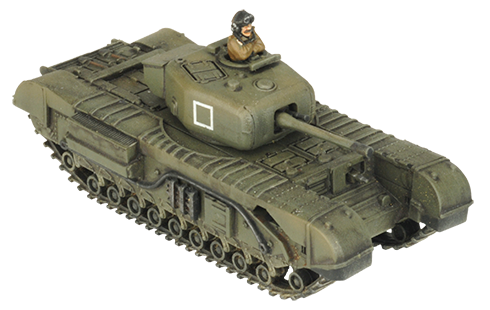 Flames of War: British Churchill Armoured Troop (Late War)