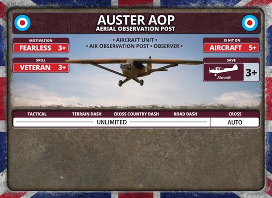 Flames of War: British Auster Observation Post (Late War)