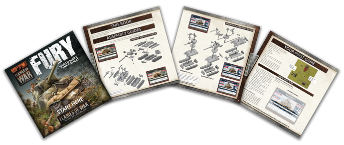 Flames of War: Fury - WWII Tank Combat Starter Set