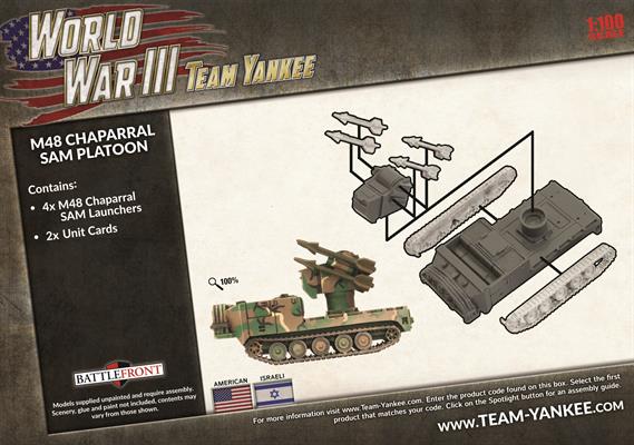 Team Yankee: M48 Chaparral Battery