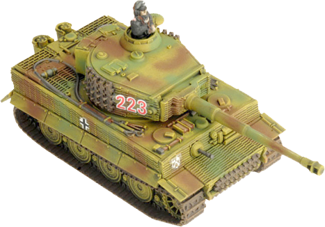 Flames of War: German Tiger Tank Platoon (Late War)