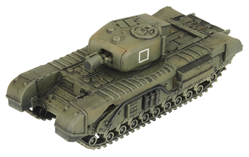 Flames of War: British Churchill Armoured Troop (Late War)