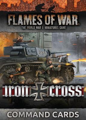 Flames of War: German Iron Cross Command Cards