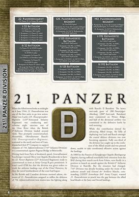 Flames of War: D-Day - German 21st Panzer Division